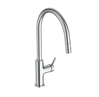 Ideal Standard Ceraline Nuovo - Dřezová baterie s výsuvnou koncovkou, chrom BE268AA