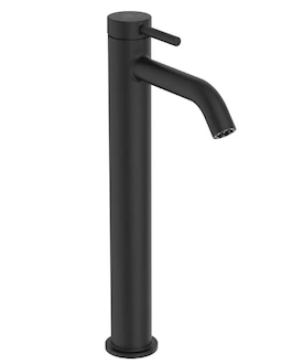 Ideal Standard Ceraline Nuovo - Umyvadlová baterie s výpustí ClickClack, BlueStart, hedvábná černá BD960XG