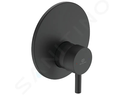 Ideal Standard CeraLine - Sprchová baterie pod omítku s 1 výstupem, černá A7388XG