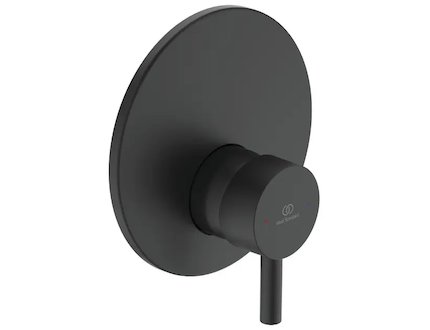 Ideal Standard CeraLine - Sprchová baterie pod omítku s 1 výstupem, černá A7388XG