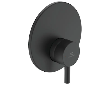 Ideal Standard CeraLine - Sprchová baterie pod omítku s 1 výstupem, černá BD138XG