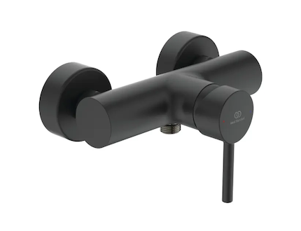 Ideal Standard CeraLine - Sprchová nástěnná baterie, černá BC200XG