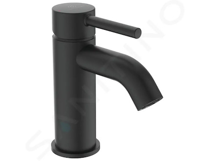 Ideal Standard CeraLine - Umyvadlová baterie s výpustí Click-Clack, černá BC822XG