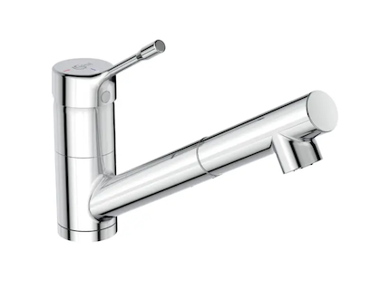 Ideal Standard Ceralook - Dřezová baterie s výsuvnou koncovkou, BlueStart, chrom BC294AA