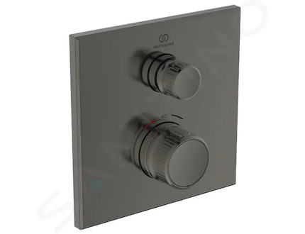 Ideal Standard CeraTherm Navigo - Termostatická sprchová baterie pod omítku, Magnetic Grey A7301A5