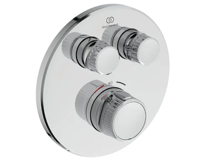 Ideal Standard CeraTherm Navigo - Termostatická sprchová baterie pod omítku pro 2 spotřebiče, chrom A7296AA