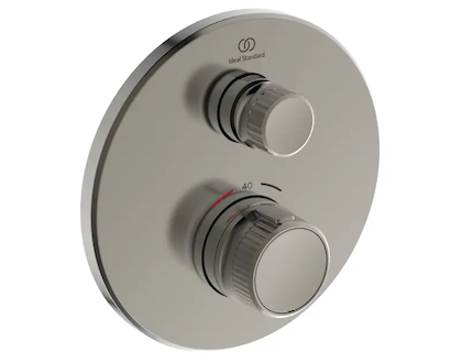 Ideal Standard CeraTherm Navigo - Termostatická sprchová baterie pod omítku, Silver Storm A7295GN