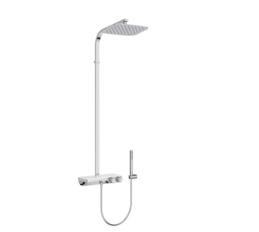 Ideal Standard Ceratherm S200 - Sprchový set s termostatem, 30x20 cm, 3 proudy, chrom A7332AA