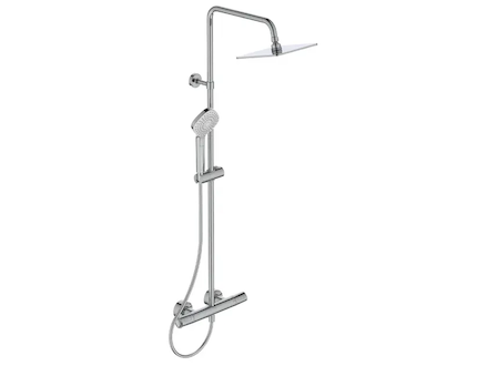Ideal Standard CeraTherm - Sprchový set T100 s termostatem, 20 cm, 3 proudy, chrom A7240AA