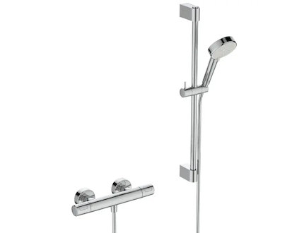 Ideal Standard Ceratherm T25 - Sprchový set s termostatem, 2 proudy, chrom A8528AA