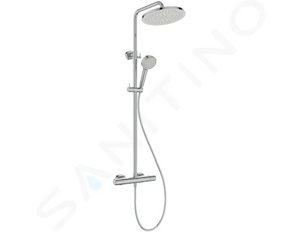 Ideal Standard Ceratherm T25 - Sprchový set s termostatem, průměr 26 cm, 2 proudy, chrom A8495AA