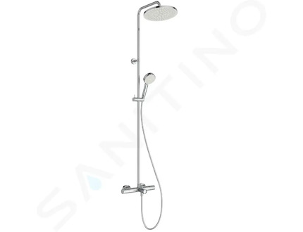 Ideal Standard Ceratherm T25 - Sprchový set s vanovým termostatem, průměr 25 cm, 2 proudy, chrom A8480AA