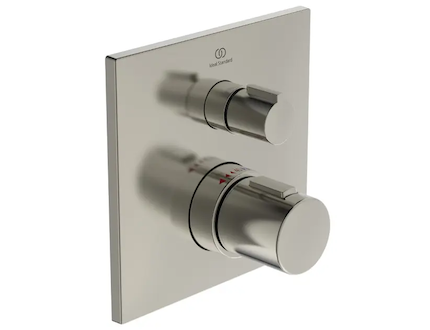 Ideal Standard CeraTherm - Termostatická sprchová baterie pod omítku, Silver Storm A6956GN