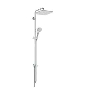 Ideal Standard Ceratwist T25N - Sprchový set bez baterie, 26x26 cm, 2 proudy, chrom BE230AA