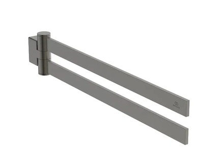 Ideal Standard Conca - Držák ručníků, délka 45 cm, Magnetic Grey T5395A5