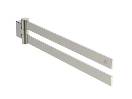 Ideal Standard Conca - Držák ručníků, délka 45 cm, Silver Storm T5395GN