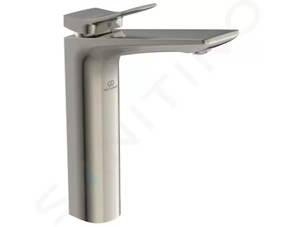 Ideal Standard Conca Tap - Umyvadlová baterie s výpustí, Silver Storm BC757GN
