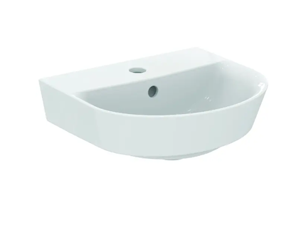 Ideal Standard Connect Air - Umývátko 40x35 cm, s přepadem, otvor pro baterii, bílá E070101