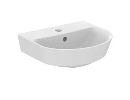 Ideal Standard Connect Air - Umývátko 40x35 cm, s přepadem, otvor pro baterii, s Ideal Plus, bílá E0701MA