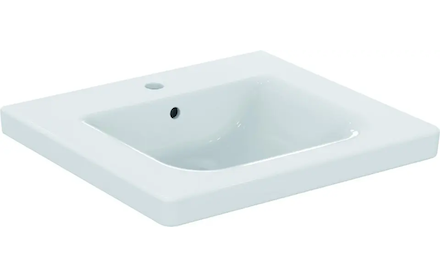 Ideal Standard Connect Freedom - Umyvadlo 60x56 cm, 1 otvor baterii, bílá E548201