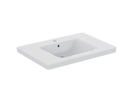 Ideal Standard Connect Freedom - Umyvadlo 80x56 cm, 1 otvor baterii, bílá E548401