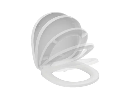 Ideal Standard Connect Space - WC sedátko Wrapover, SoftClose, EasyTakeOff, bílá E129101