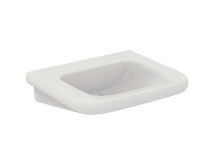 Ideal Standard Contour 21+ - Umyvadlo bezbariérové 65x56 cm, bez přepadu, bez otvoru pro baterii, SmartGuard+, bílá E3624HY