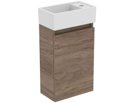 Ideal Standard Eurovit+ - Skříňka s umývátkem, 55x35x20 cm, 1 dvířka, ořech R0569Y9