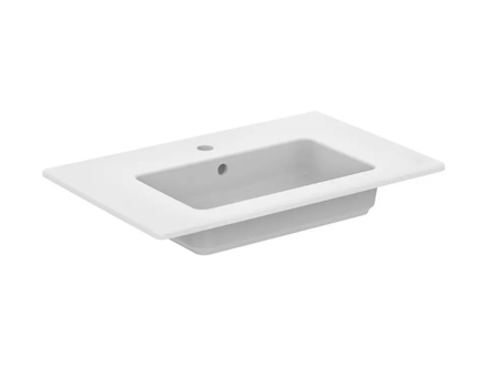Ideal Standard Eurovit - Umyvadlo 55x45 cm, s přepadem, otvor pro baterii, bílá E053501