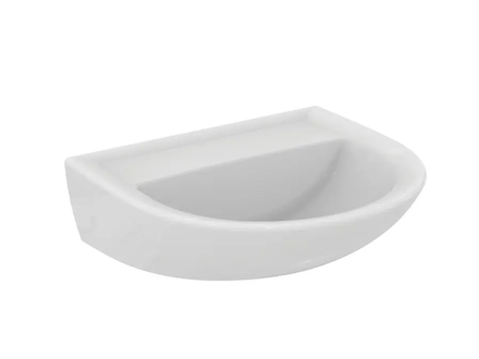 Ideal Standard Eurovit - Umyvadlo 55x46 cm, bez přepadu, bez otvoru pro baterii, bílá W329901
