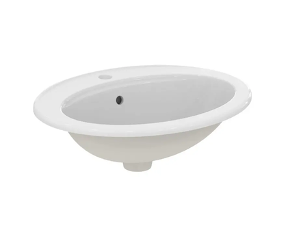 Ideal Standard Eurovit - Umyvadlo 56x46 cm, s přepadem, otvor pro baterii, bílá E874901