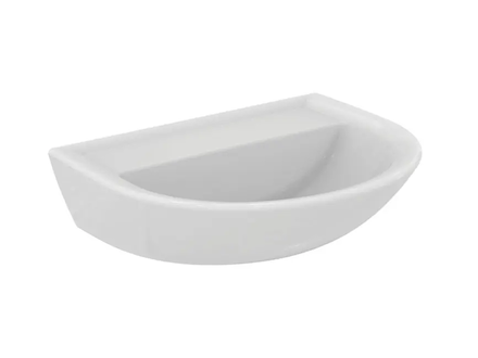 Ideal Standard Eurovit - Umyvadlo 60x47 cm, bez přepadu, bez otvoru pro baterii, bílá W329801