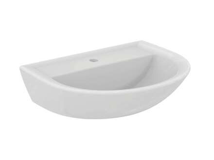 Ideal Standard Eurovit - Umyvadlo 60x47 cm, bez přepadu, otvor pro baterii, bílá W332501
