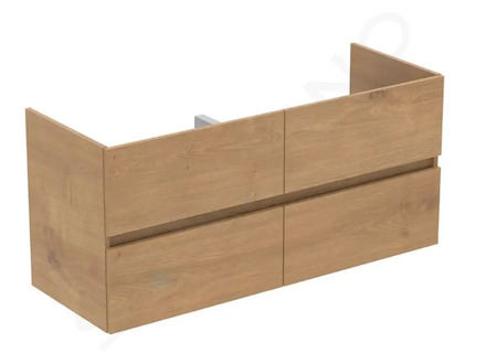 Ideal Standard Eurovit - Umyvadlová skříňka, 55x120x44 cm, 4 zásuvky, dub R0267Y8