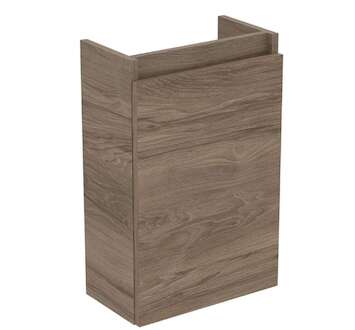 Ideal Standard Eurovit+ - Umyvadlová skříňka, 55x35x20 cm, 1 dvířka, panty L/P, ořech R0271Y9