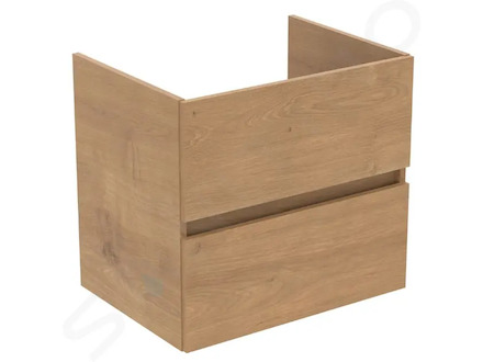 Ideal Standard Eurovit - Umyvadlová skříňka, 55x60x44 cm, 2 zásuvky, dub R0259Y8