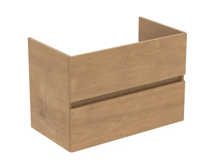 Ideal Standard Eurovit+ - Umyvadlová skříňka, 55x80x44 cm, 2 zásuvky, dub R0263Y8