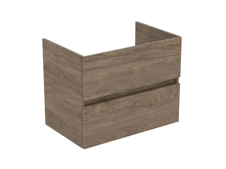 Ideal Standard Eurovit+ - Umyvadlová skříňka, 70x55x44 cm, 2 zásuvky, ořech R0261Y9