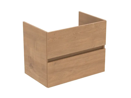 Ideal Standard Eurovit+ - Umyvadlová skříňka, 70x55x44 cm, 2 zásuvky, přírodní dub R0261Y8