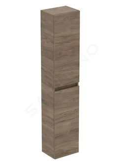 Ideal Standard Eurovit - Vysoká skříňka, 150x30x24 cm, 2 dvířka, panty L/P, ořech R0268Y9