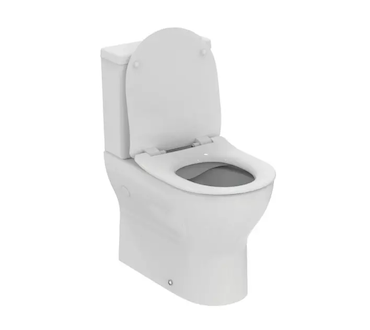 Ideal Standard Eurovit - WC kombi se sedátkem, vario odpad, RimLS+, bílá E336401