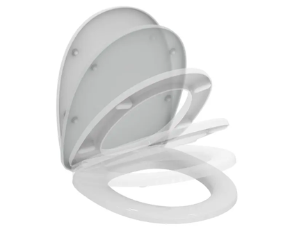 Ideal Standard Eurovit - WC sedátko Soft-close, bílá W301801