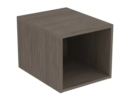 Ideal Standard Finesse - Boční skříňka, otevřená, 40x51x36 cm, Dark Elm E3402UR