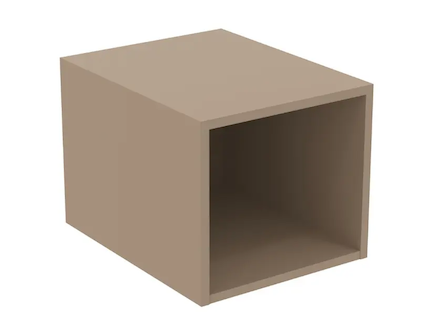 Ideal Standard Finesse - Boční skříňka, otevřená, 40x51x36 cm, Matt Greige E3402UP