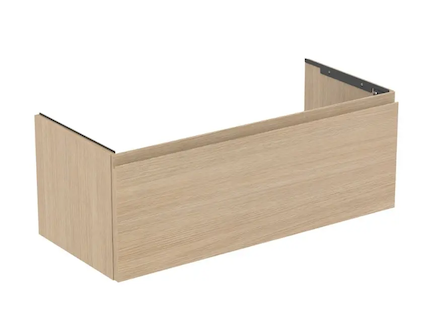 Ideal Standard Finesse - Umyvadlová skříňka, 100x44x38 cm, 1 zásuvka, bílý dub E3384US