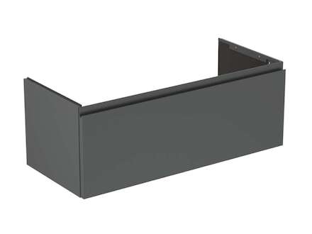 Ideal Standard Finesse - Umyvadlová skříňka, 100x44x38 cm, 1 zásuvka, matný antracit E3384Y2