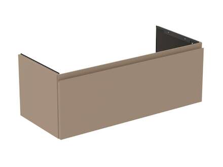 Ideal Standard Finesse - Umyvadlová skříňka, 100x44x38 cm, 1 zásuvka, Matt Greige E3384UP
