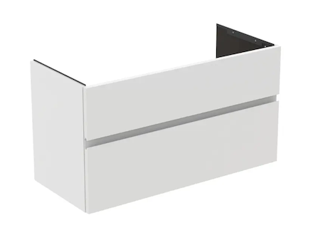 Ideal Standard Finesse - Umyvadlová skříňka, 100x44x55 cm, 2 zásuvky, matná bílá E3388Y1