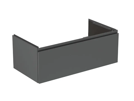 Ideal Standard Finesse - Umyvadlová skříňka, 100x51x37 cm, 1 zásuvka, matný antracit E3393Y2