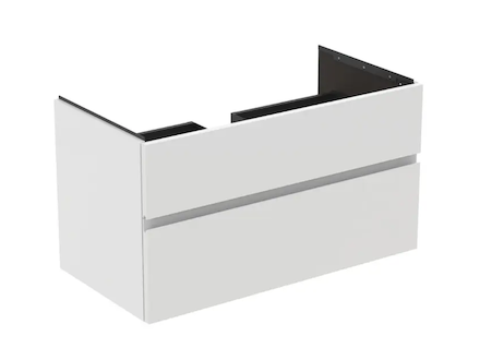 Ideal Standard Finesse - Umyvadlová skříňka, 100x51x55 cm, 2 zásuvky, matná bílá E3397Y1